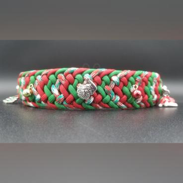Halsband 3 Way Tie, Modell "Xmas" Gr. 41 (verstellbar + 4cm)