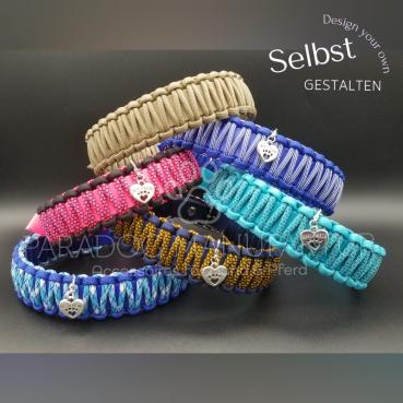 Halsband ADVENTURE - Biothane® meets Paracord