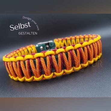 Halsband ADVENTURE - Biothane® meets Paracord