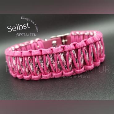 Halsband ADVENTURE - Biothane® meets Paracord