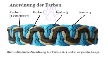 Halsband BELLY 4-farbig