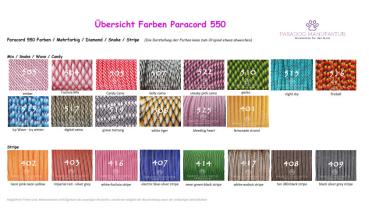 Farbkarte zur Farbauswahl für den Produkt-Konfigurator
