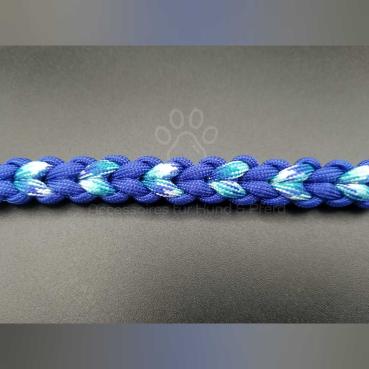 Leine „Herzerl", Modell Icy Winter - 2m / 3-fach verstellbar