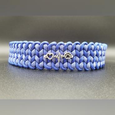 Halsband Manta Ray, Modell "Blue" Gr. 43 (verstellbar + 5cm)