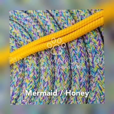 ***Sonderedition Mermaid*** - Knotenhalfter Set - "4/Kn Signal - Knotenhalfter mit 4 Knoten" & 4,20 m Lead-Rope