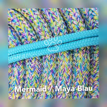 ***Sonderedition Mermaid*** - Knotenhalfter Set - "4/Kn Signal - Knotenhalfter mit 4 Knoten" & 4,20 m Lead-Rope