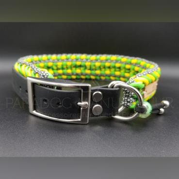 Halsband RoBo’s Lieblingsexperiment, Modell "Robby" Gr. 45 (verstellbar + 4cm)