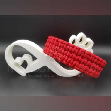 Halsband/Leinen - Set "Golden Red"