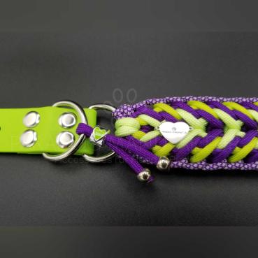 Halsband Spontaneus, Modell "Lime" Gr. 42 (verstellbar + 4cm)