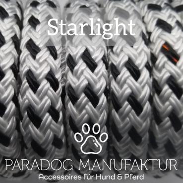 Starlight - PROFI TRAINER QUALITÄT - Knotenhalfter Set - "4/Kn Signal - Knotenhalfter" und 4,20 m Lead-Rope